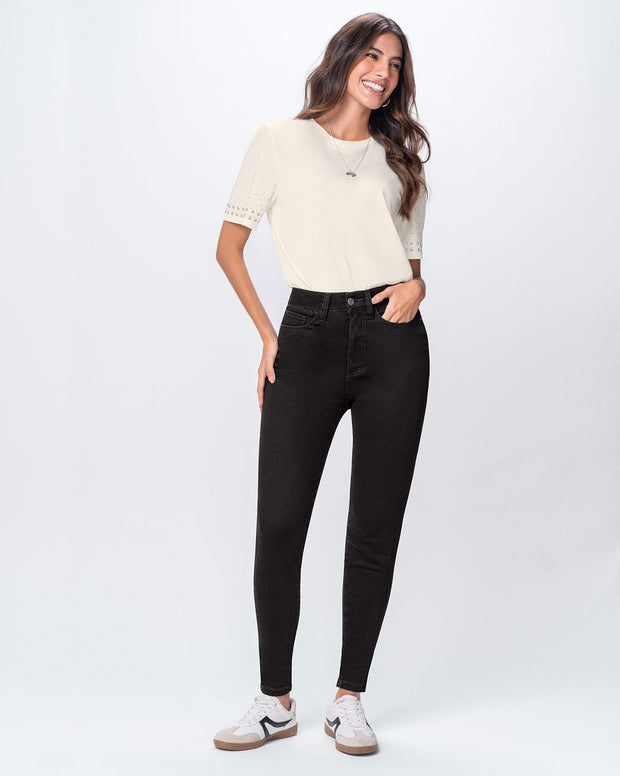 Jeans skinny esenciales para mujer
