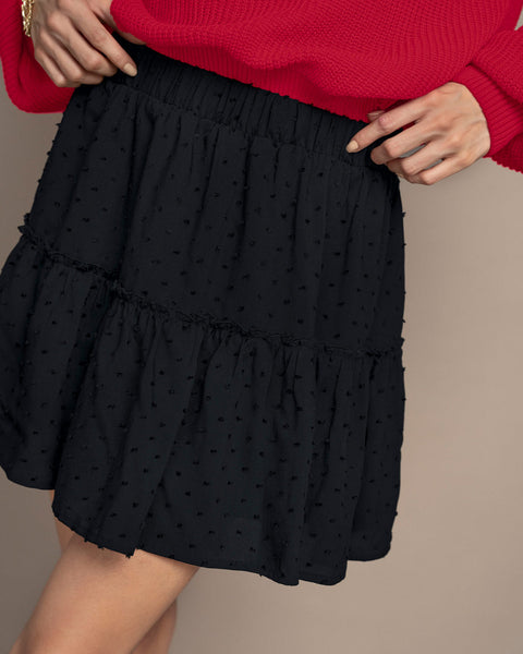 Falda corta con bolero#color_700-negro