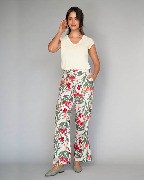 Pantalón tipo cargo estampado#color_021-botanico