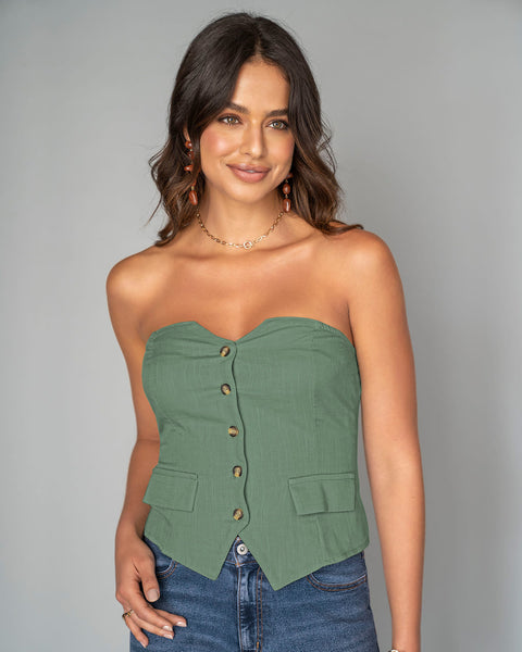 Chaleco strapless#color_068-verde