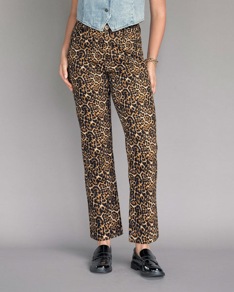 Pantalón bota recta estampado#color_225-animal-print