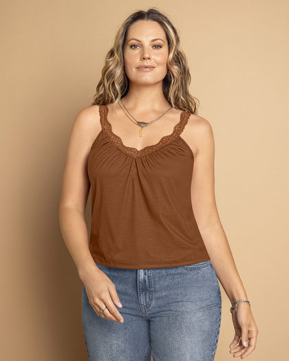 Camiseta de tiritas en SmartLace®#color_c22-cafe-oscuro