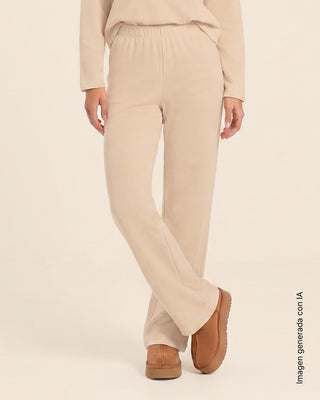 Pantalón largo con textura#color_c76-arena-claro