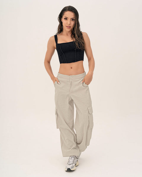 Pantalón exterior jogger Leonisa by Silvy Araujo#color_084-arena