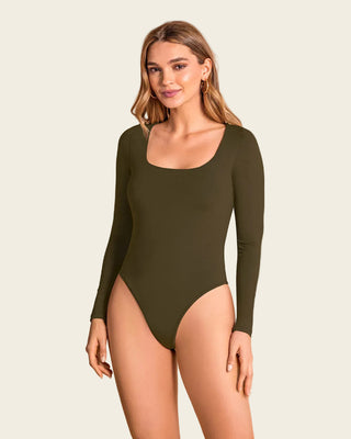 Body manga larga escote recto#color_c46-verde-militar