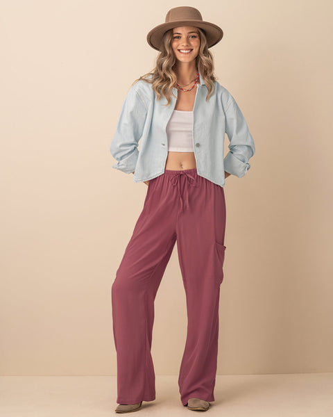 Chaqueta denim con picos en frente#color_141-indigo