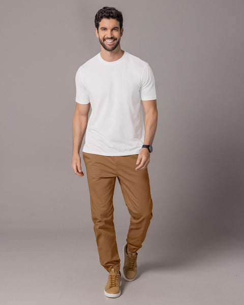Jogger en drill para hombre#color_820-camel