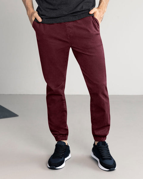 Jogger Londres pantalón de hombre#color_320-vino