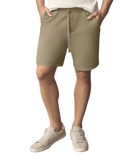 Bermuda para hombre cintura ajustable#color_381-caqui