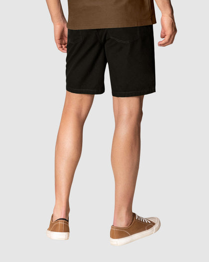 Bermuda para hombre cintura ajustable#color_700-negro