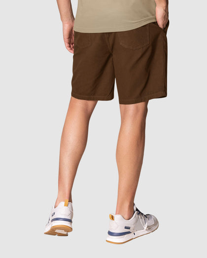 Bermuda para hombre cintura ajustable#color_835-cafe-oscuro