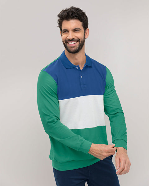 Camisudadera con franjas de color#color_249-bloques-verde