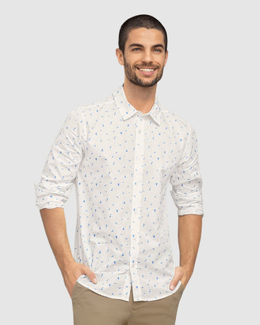 Camisa manga larga con botones#color_a57-blanco-estampado-azul