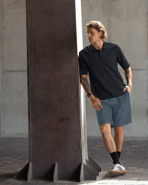 Bermuda oversized tipo cargo#color_706-gris-oscuro