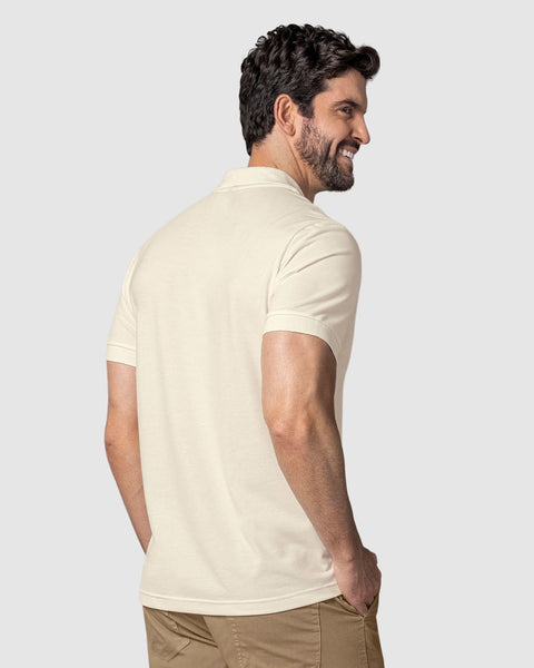 Camiseta tipo polo manga corta masculina#color_018-marfil