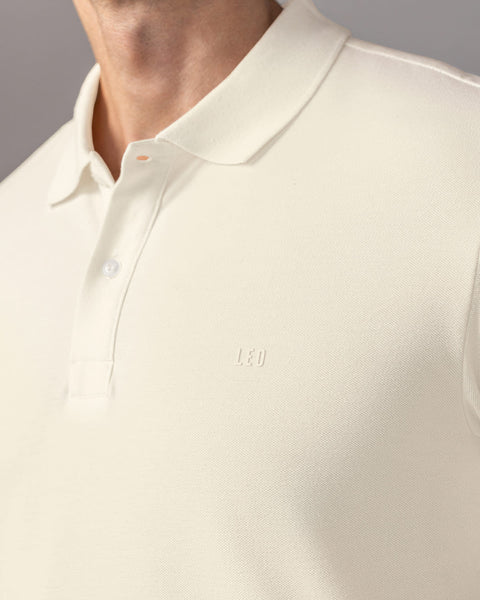 Camiseta tipo polo manga corta masculina#color_018-marfil