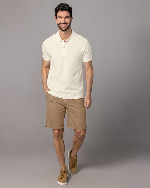 Camiseta tipo polo manga corta masculina#color_018-marfil