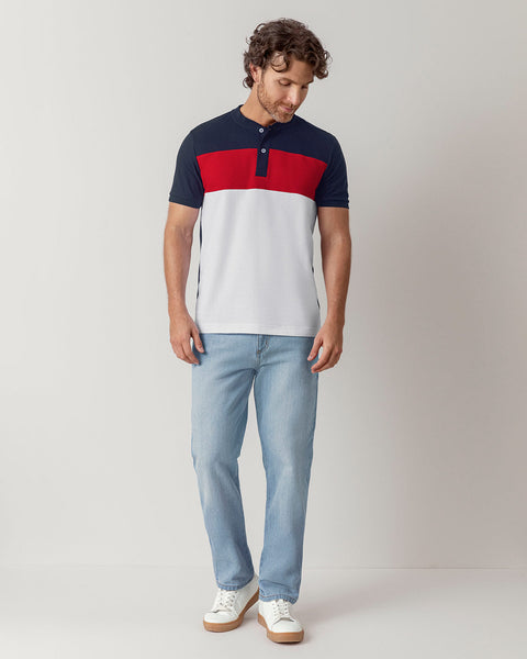 Camiseta henley con bloques de color#color_016-fondo-blanco
