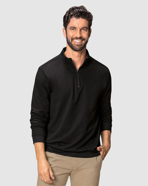 Sudadera cuello alto con cierre#color_700-negro