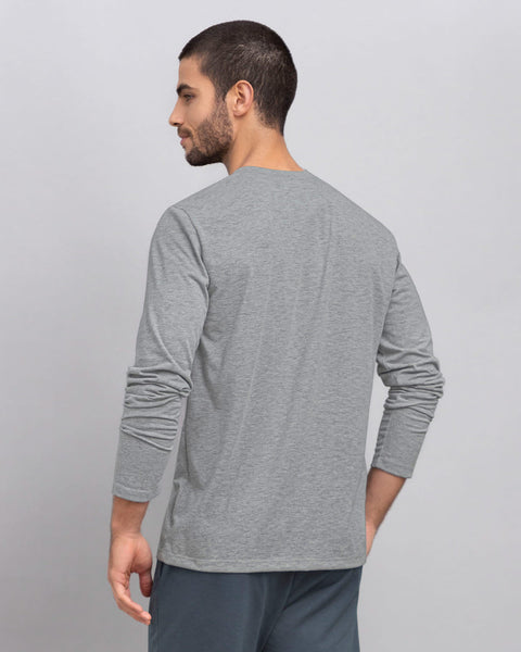 Camisudadera manga larga cuello redondo#color_717-gris-claro