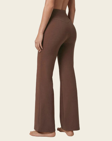 Legging bota recta con compresión de abdomen#color_c23-cafe