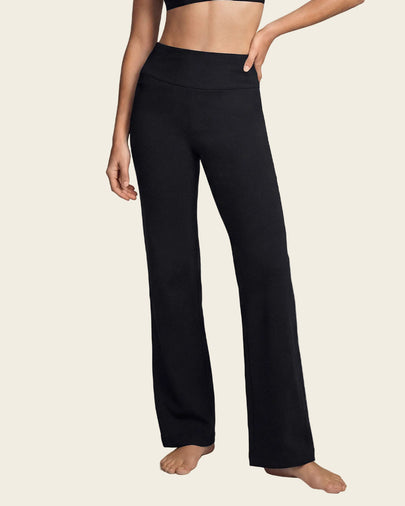 Legging bota recta con compresión moderada#color_700-negro