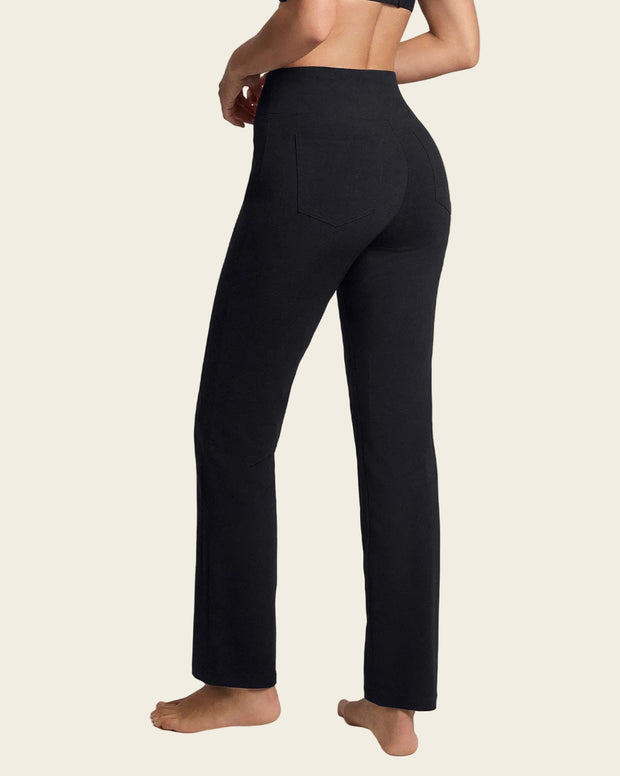 Legging bota recta con compresión moderada