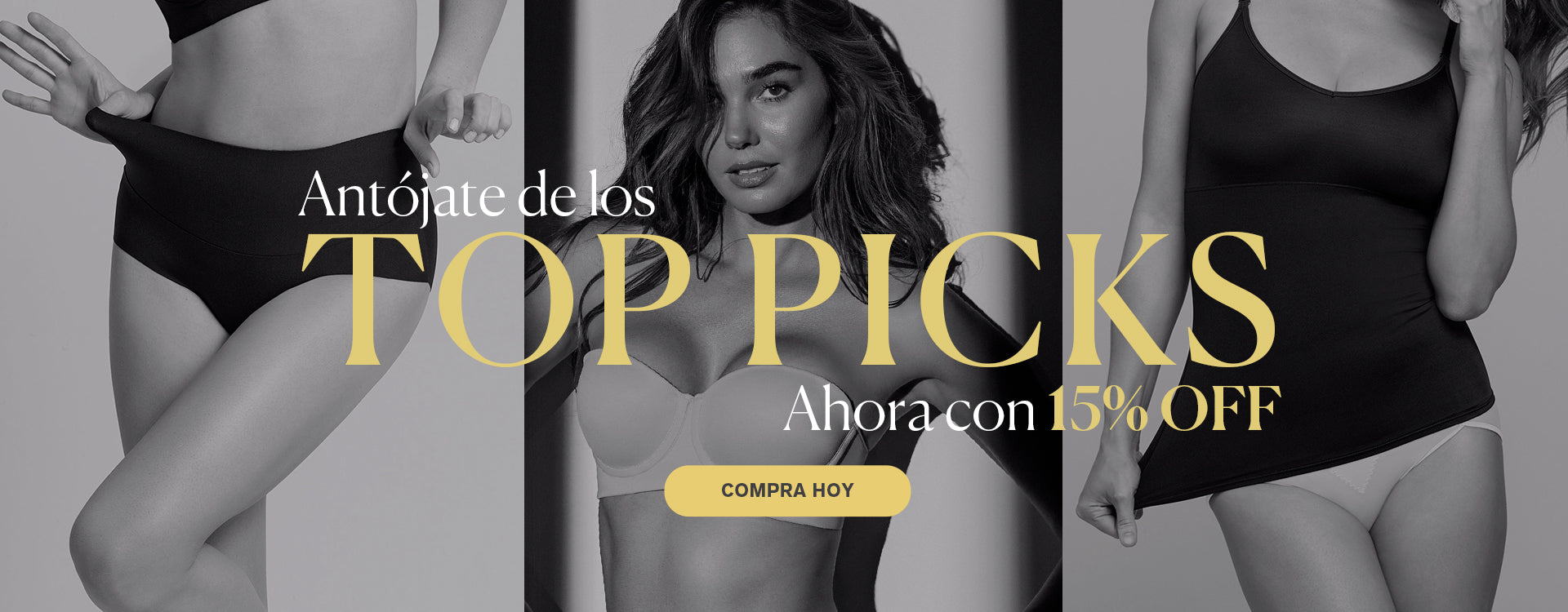 Mujer de espalda, modelando Bra y Short de Leonisa