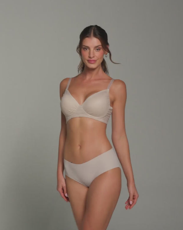 Comfort Fit Brasier con cubrimiento total del busto