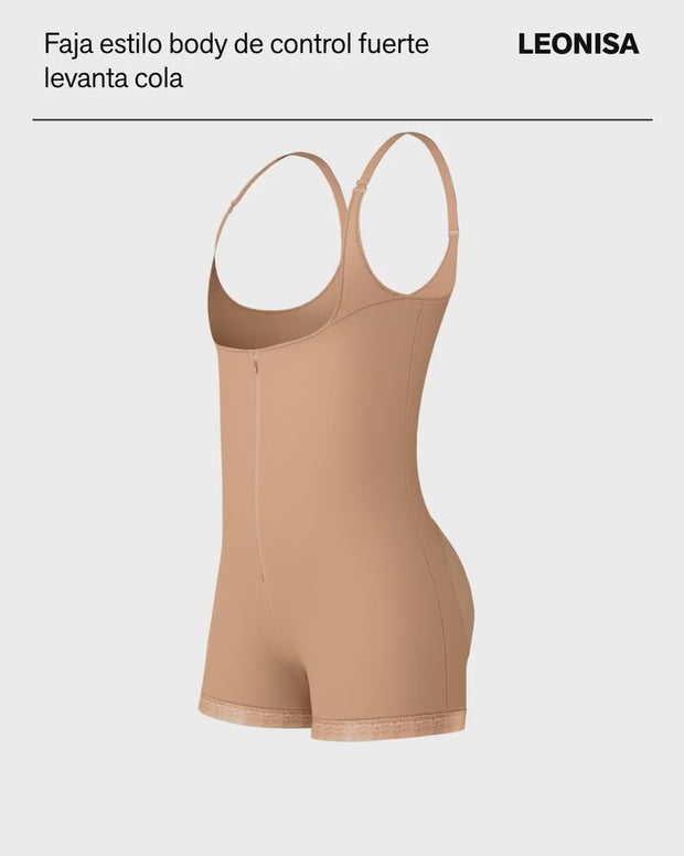 Faja estilo body reductor de medidas con efecto levantacolas