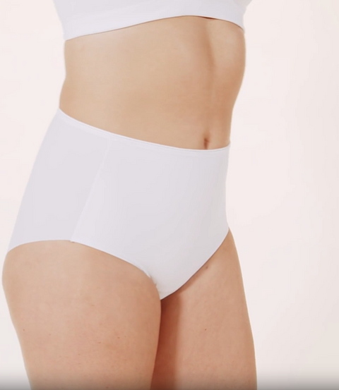 Panty clásico efecto invisible de compresión fuerte en abdomen#color_727-verde-medio