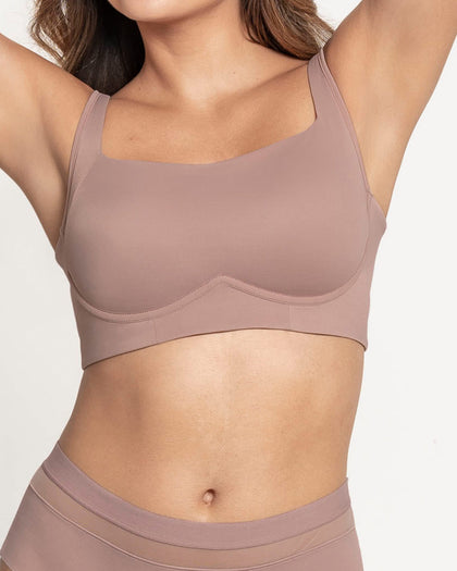 Brasier sin varilla ultracómodo de alto soporte y cubrimiento Everyday Bra#color_281-palo-de-rosa
