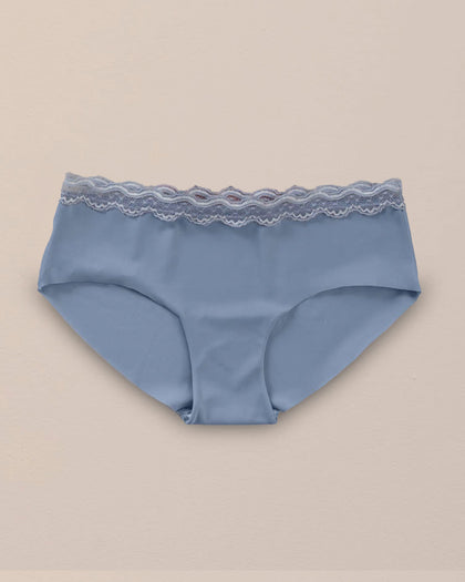 Panty hipster con SmartLace® en cintura tiro medio#color_418-azul-medio